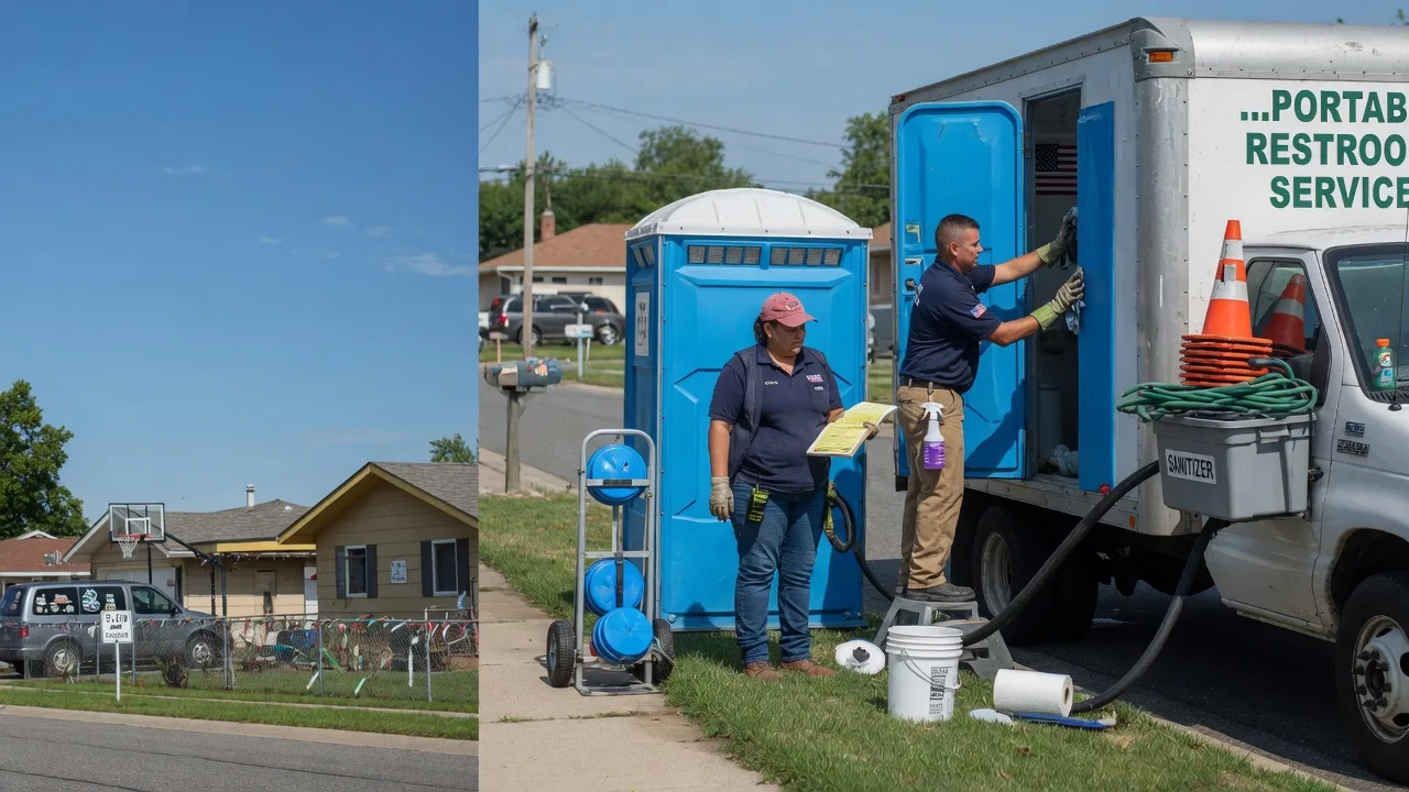 Portable Toilet Rental in Peculiar, MO near me
